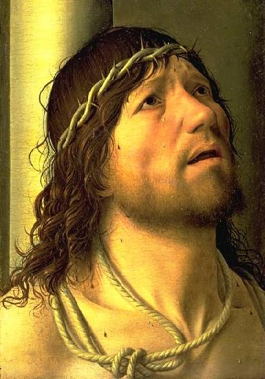 Antonello da Messina Christ at the Column (detail) France oil painting art
